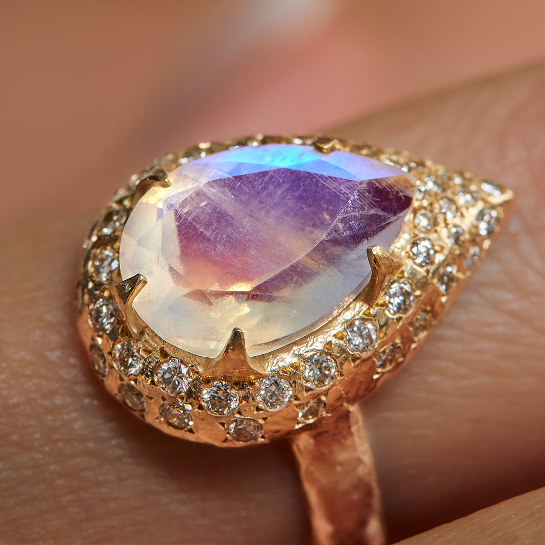 Mystic spell Ring- Moonstone