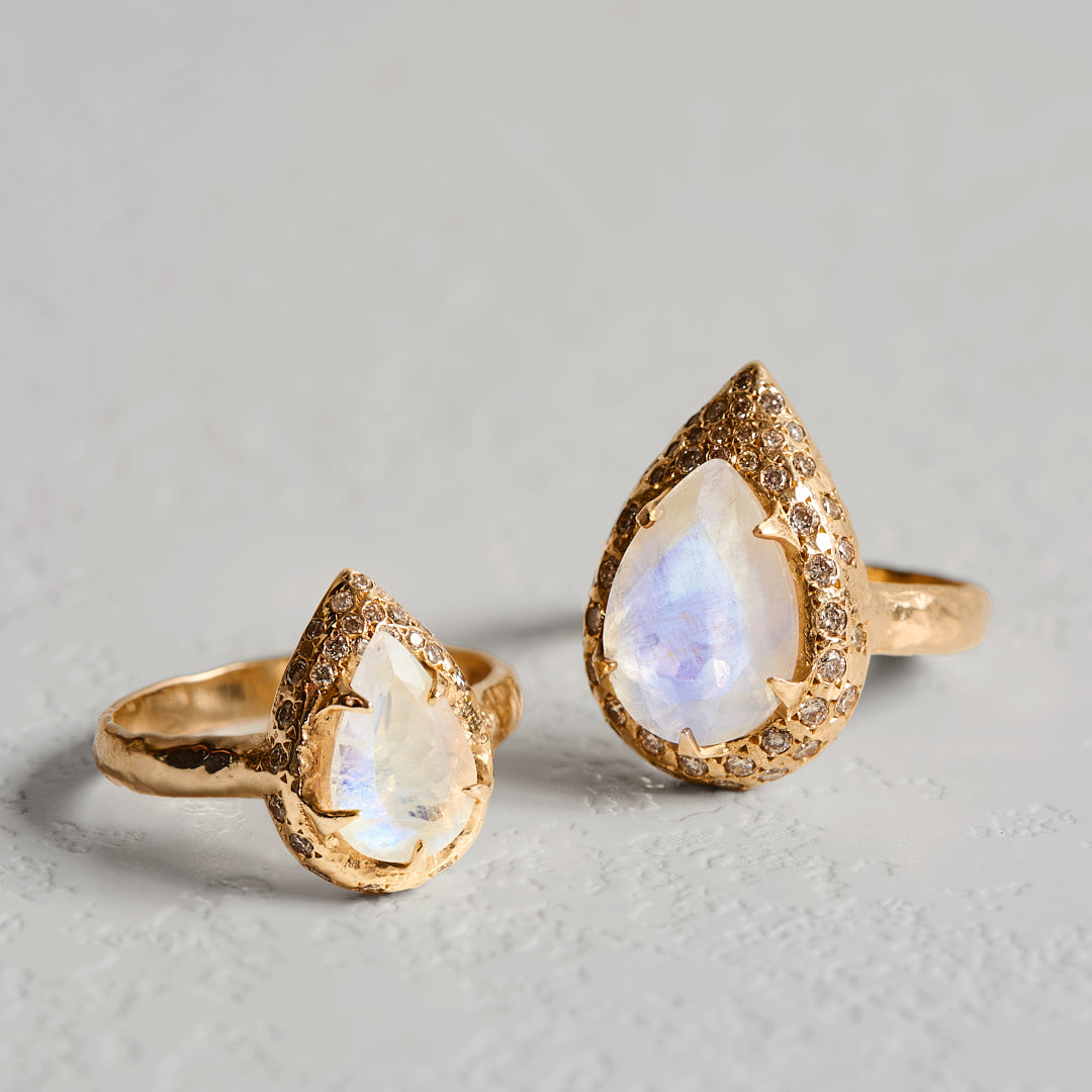 Mystic spell Ring- Moonstone
