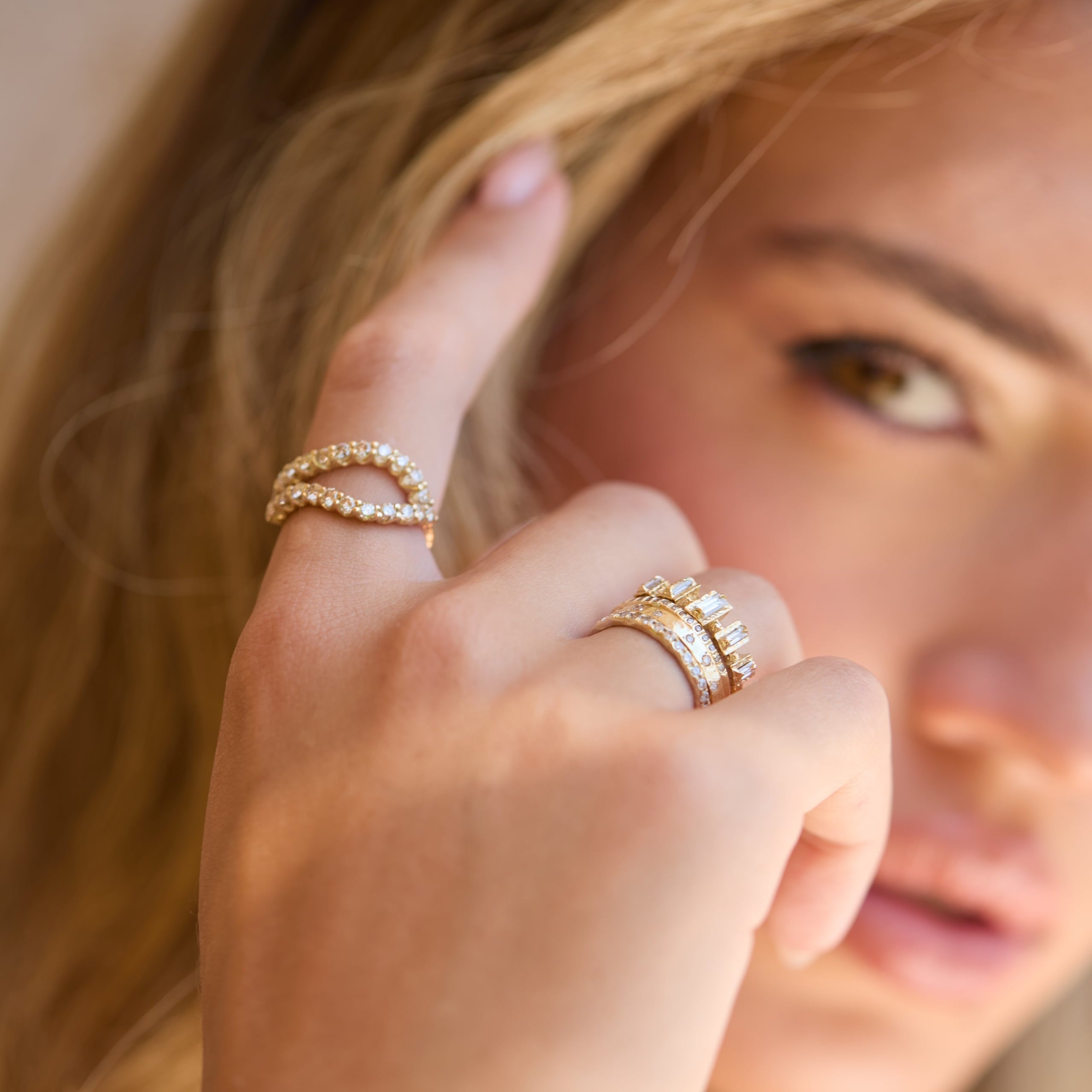 Adama Infinity Diamond Ring