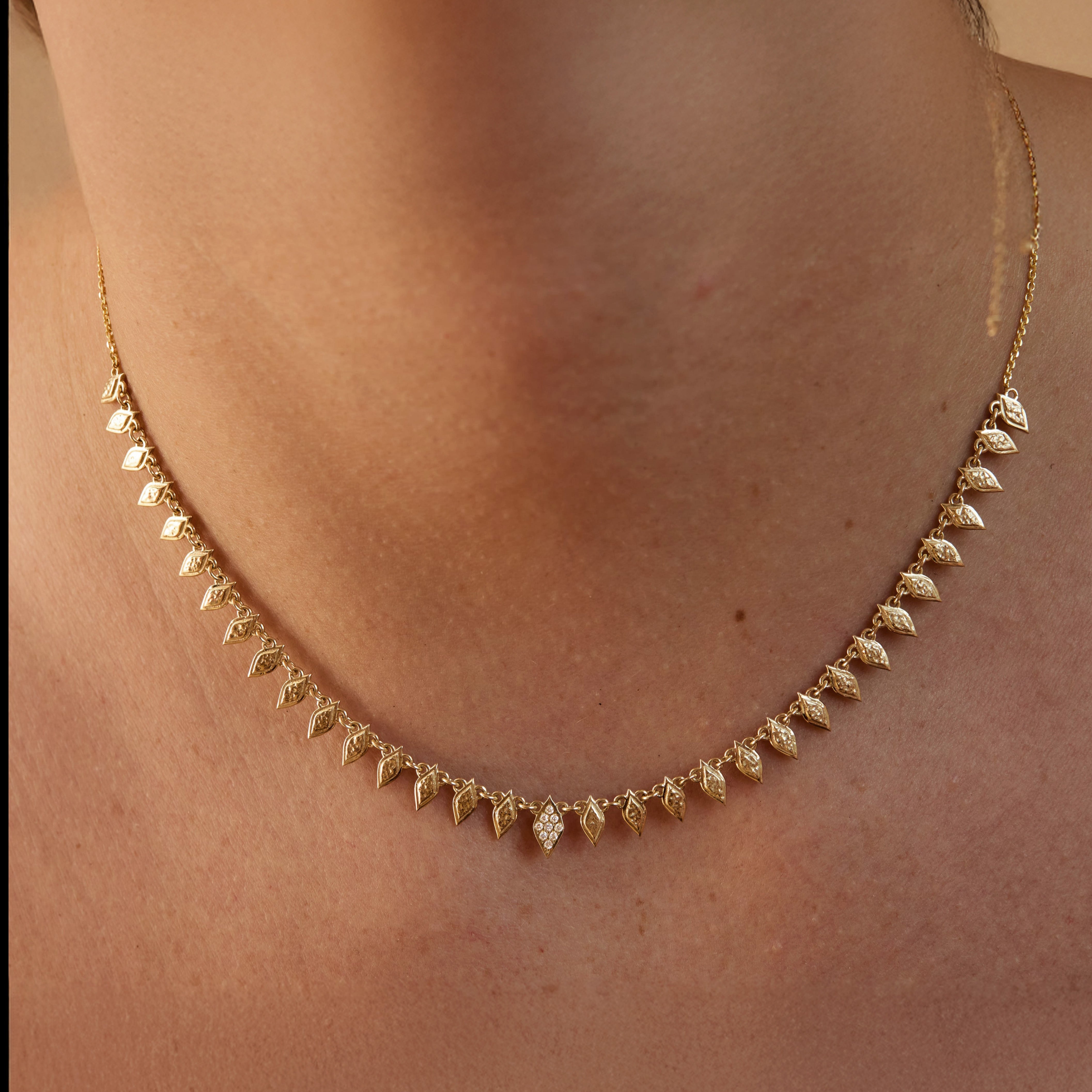 Marquise & Diamond Choker