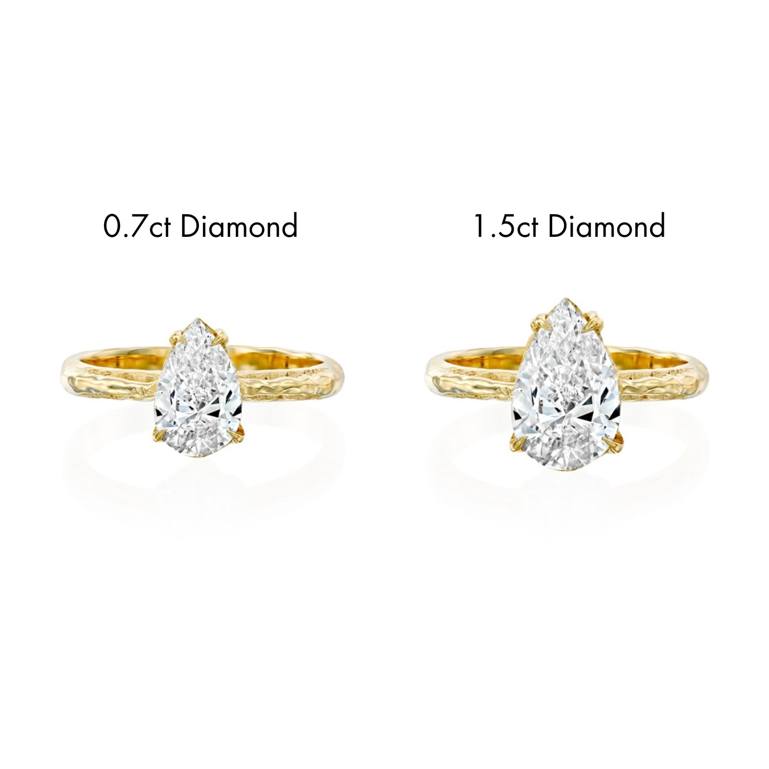 Marcello Pear-Cut Diamond Engagement Ring