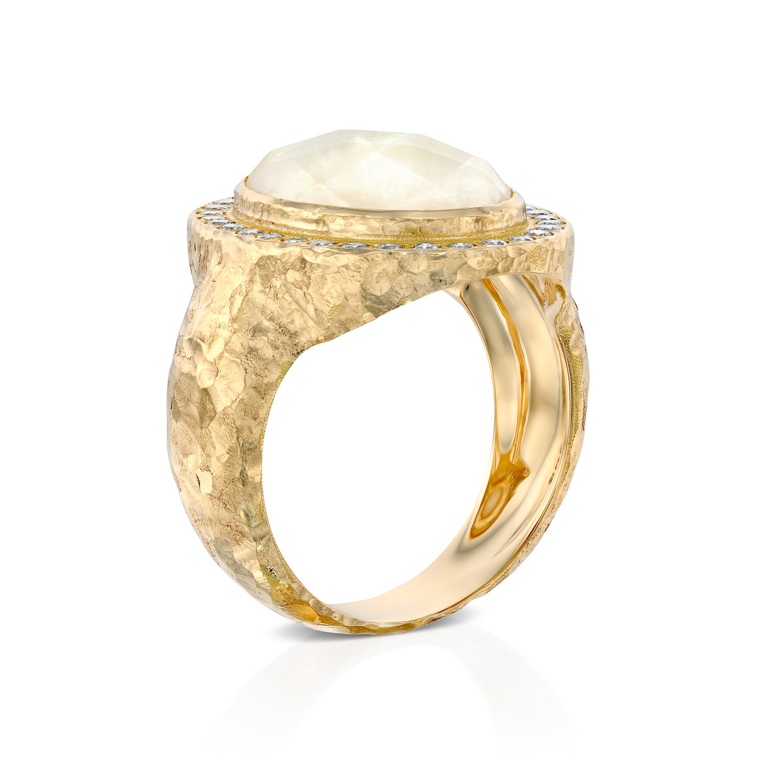 Mother of Pearl Signet ring