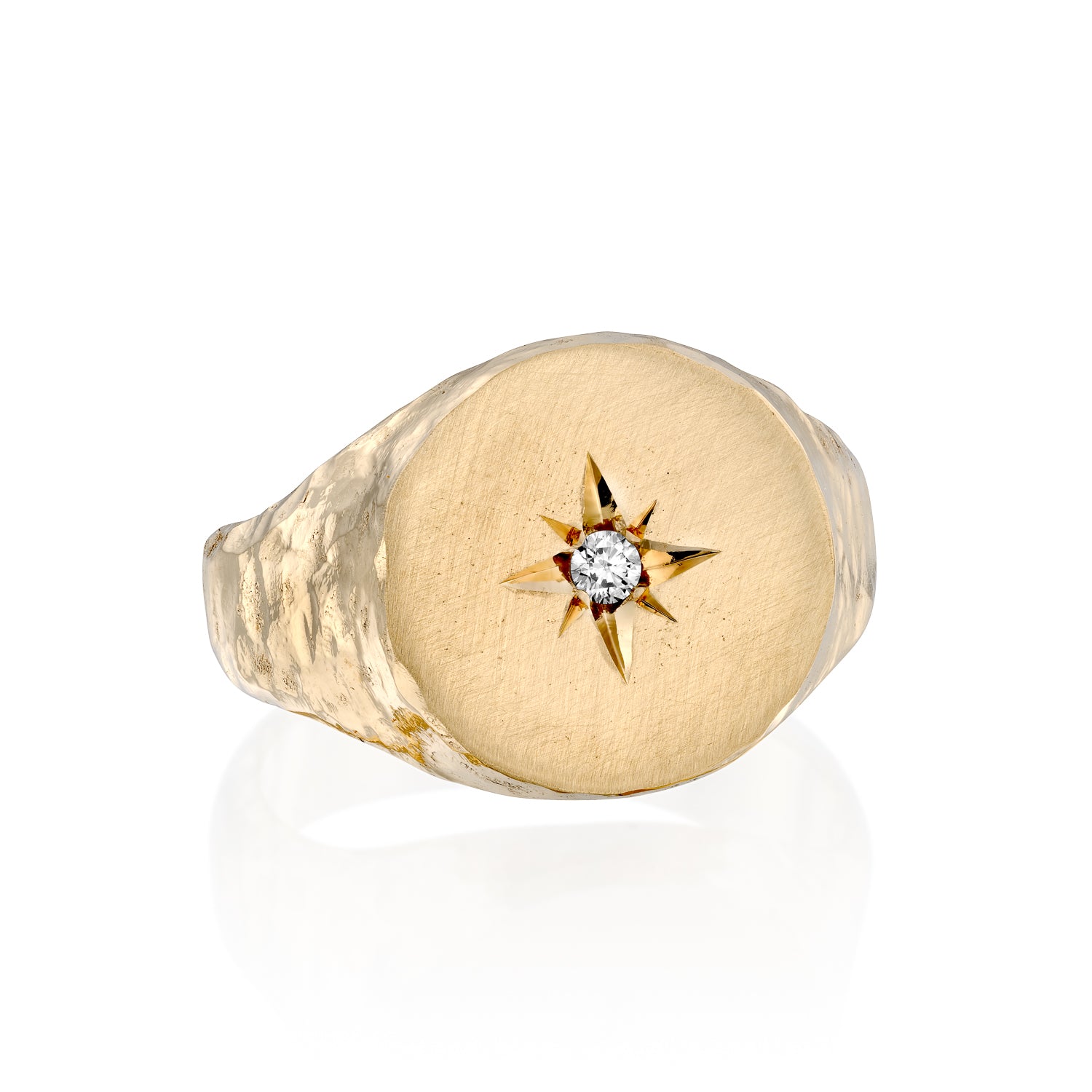 Compass Signet Ring