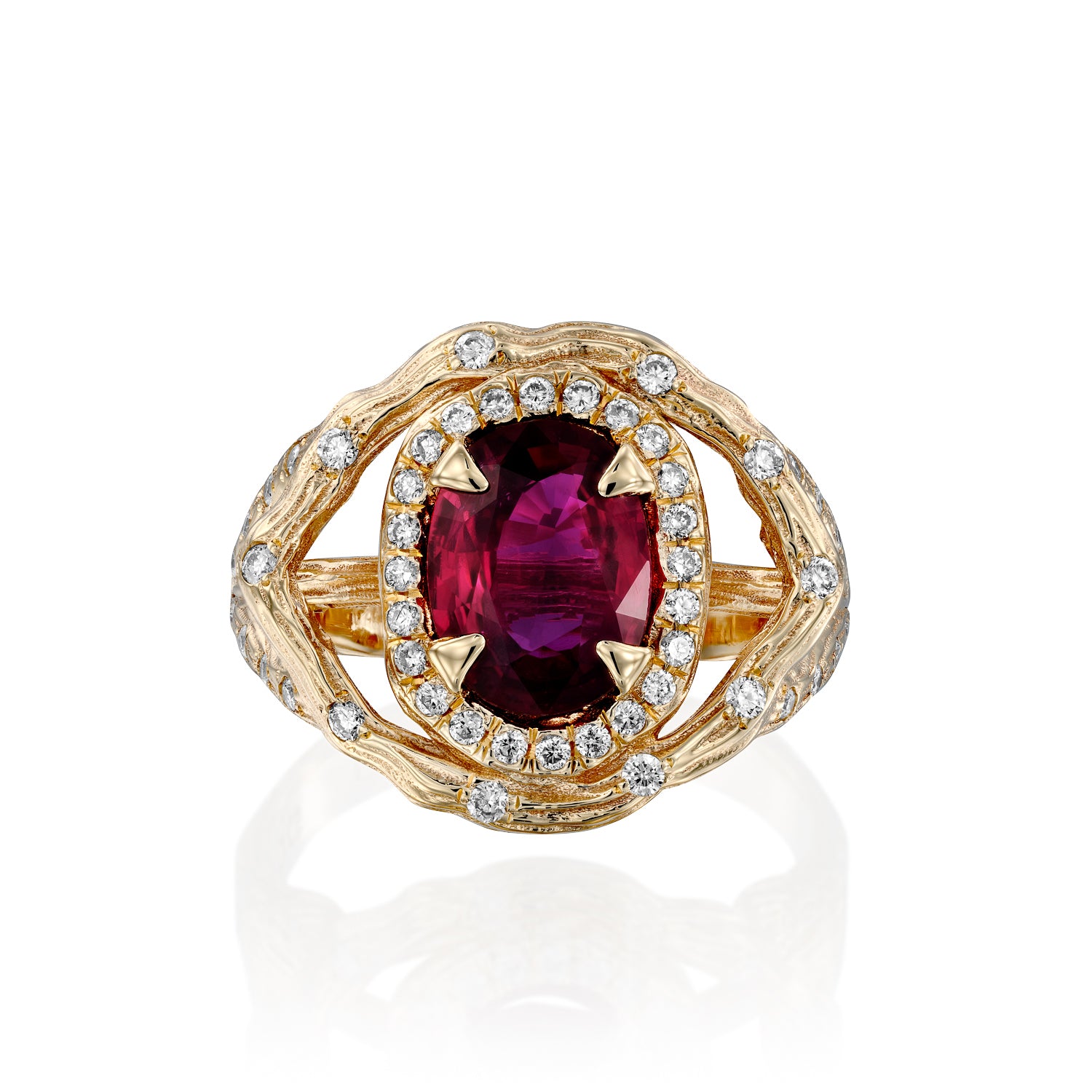 One Of A Kind Fairytale Ruby Ring