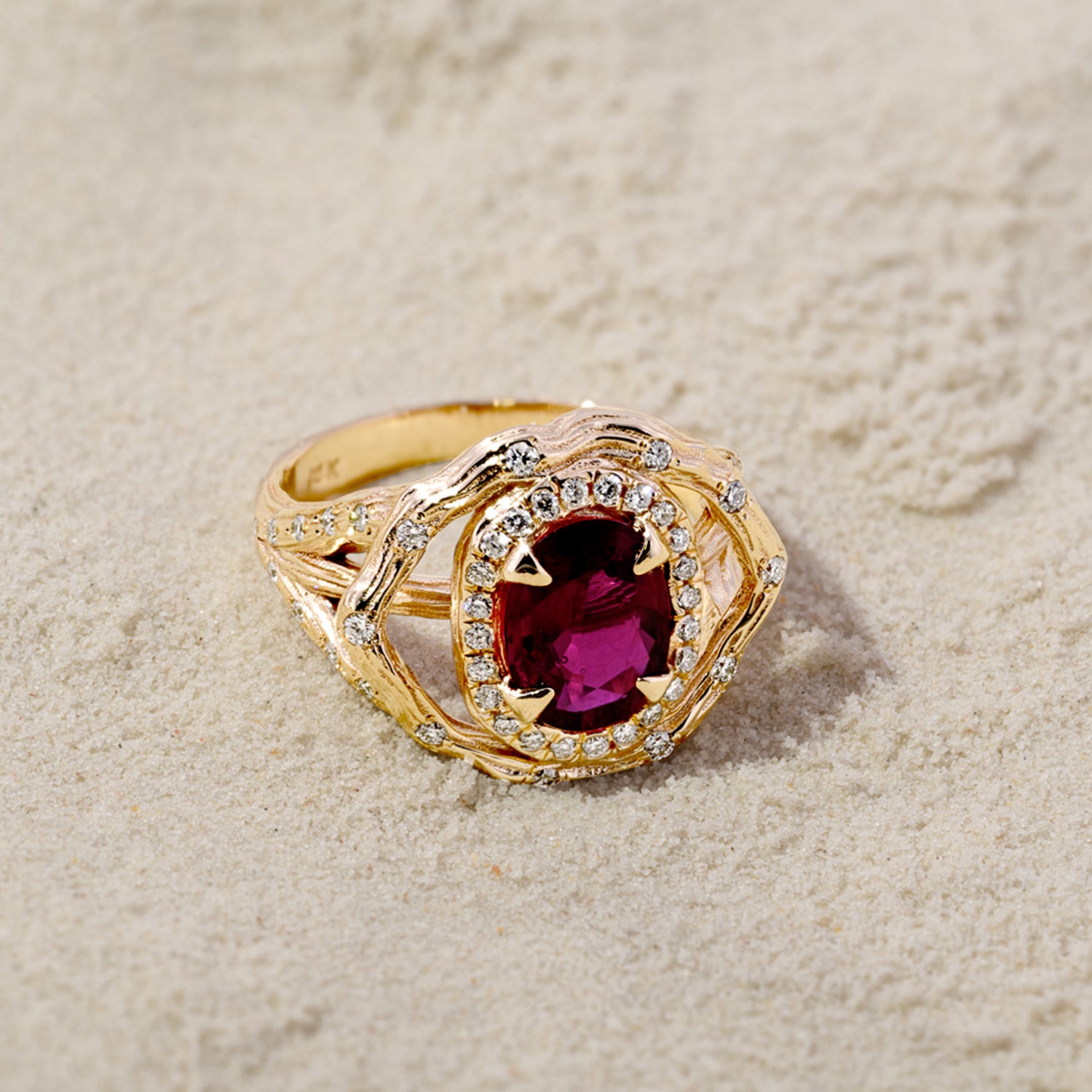One Of A Kind Fairytale Ruby Ring
