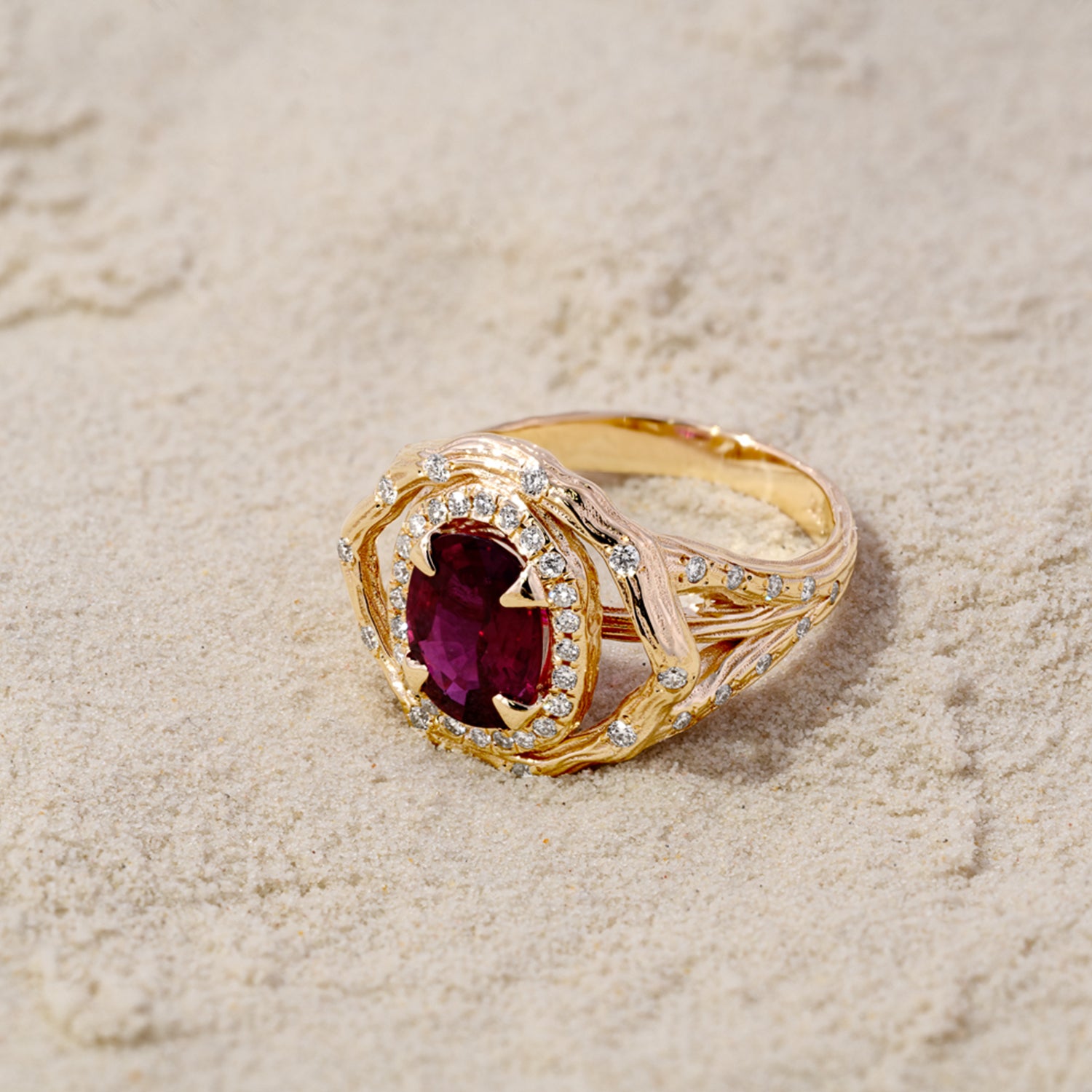 One Of A Kind Fairytale Ruby Ring