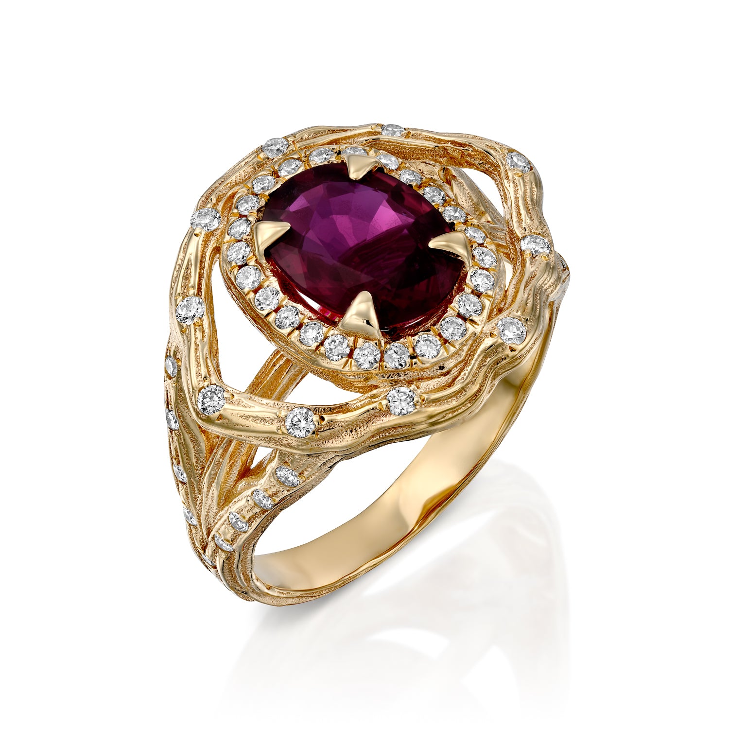 One Of A Kind Fairytale Ruby Ring