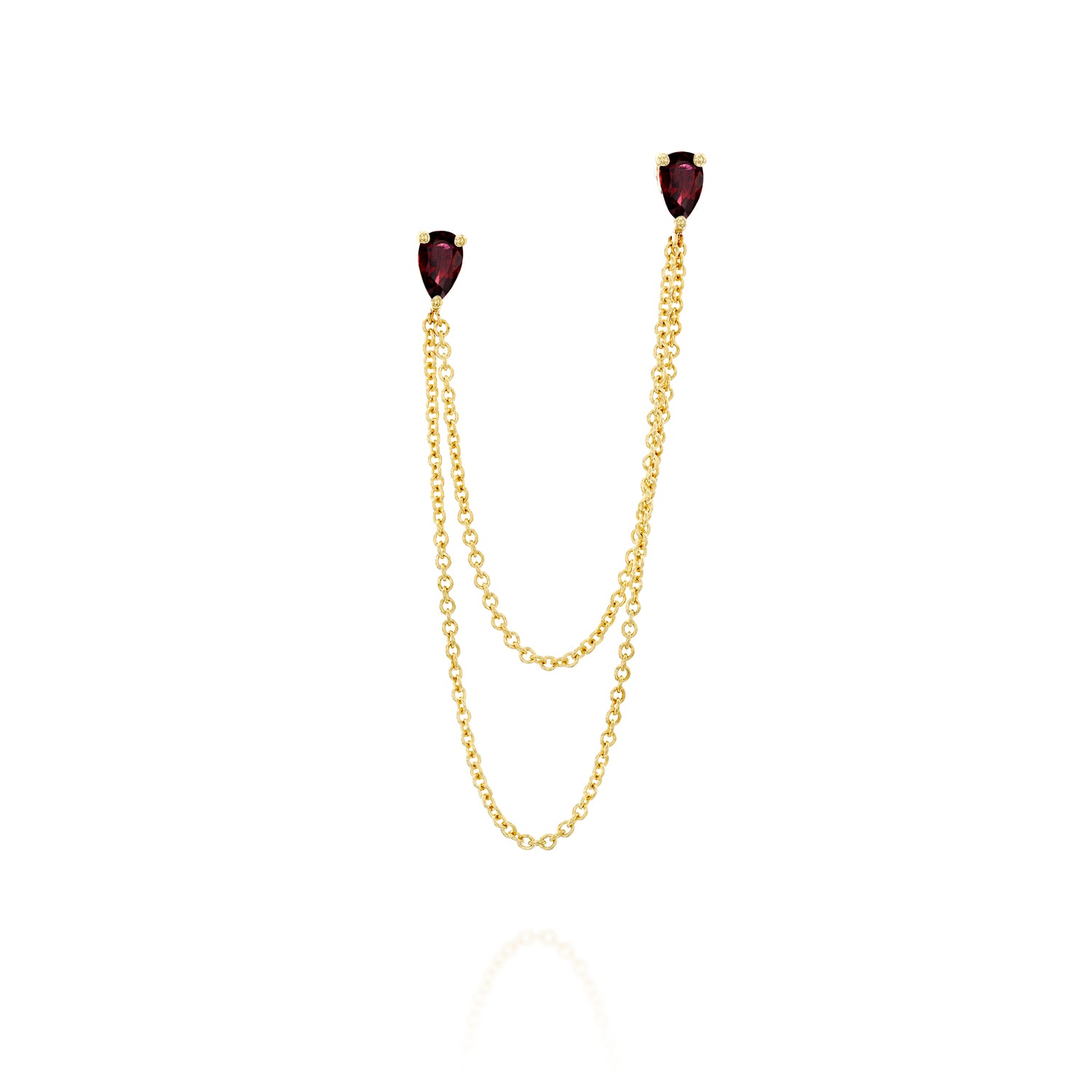 Ella Earring - Ruby