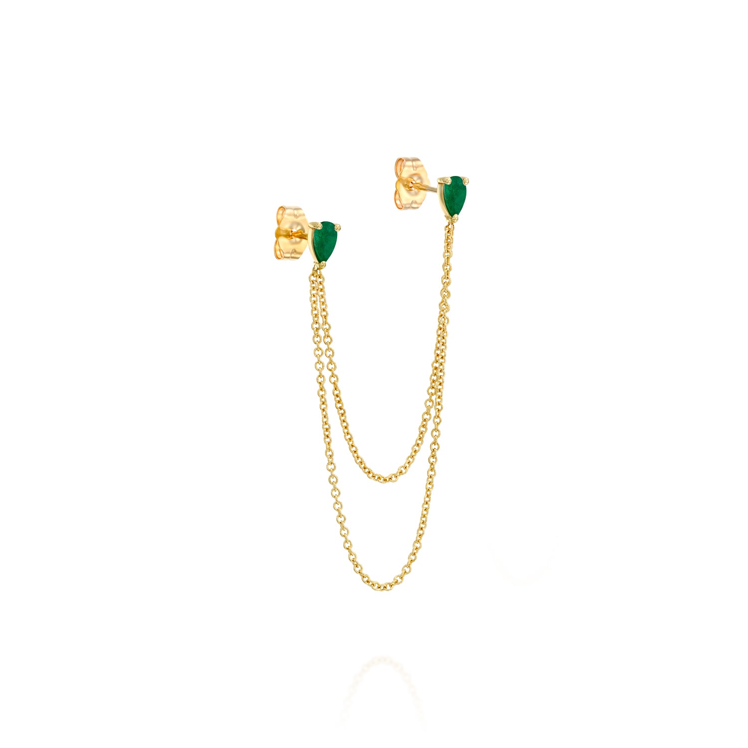 Ella Earring - Emerald