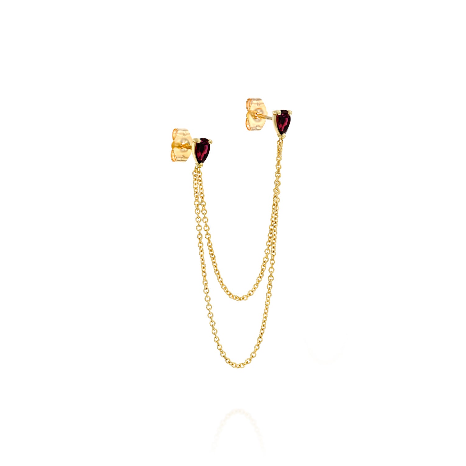 Ella Earring - Ruby