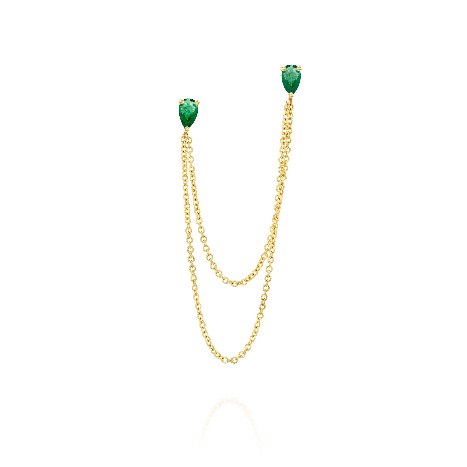 Ella Earring - Emerald