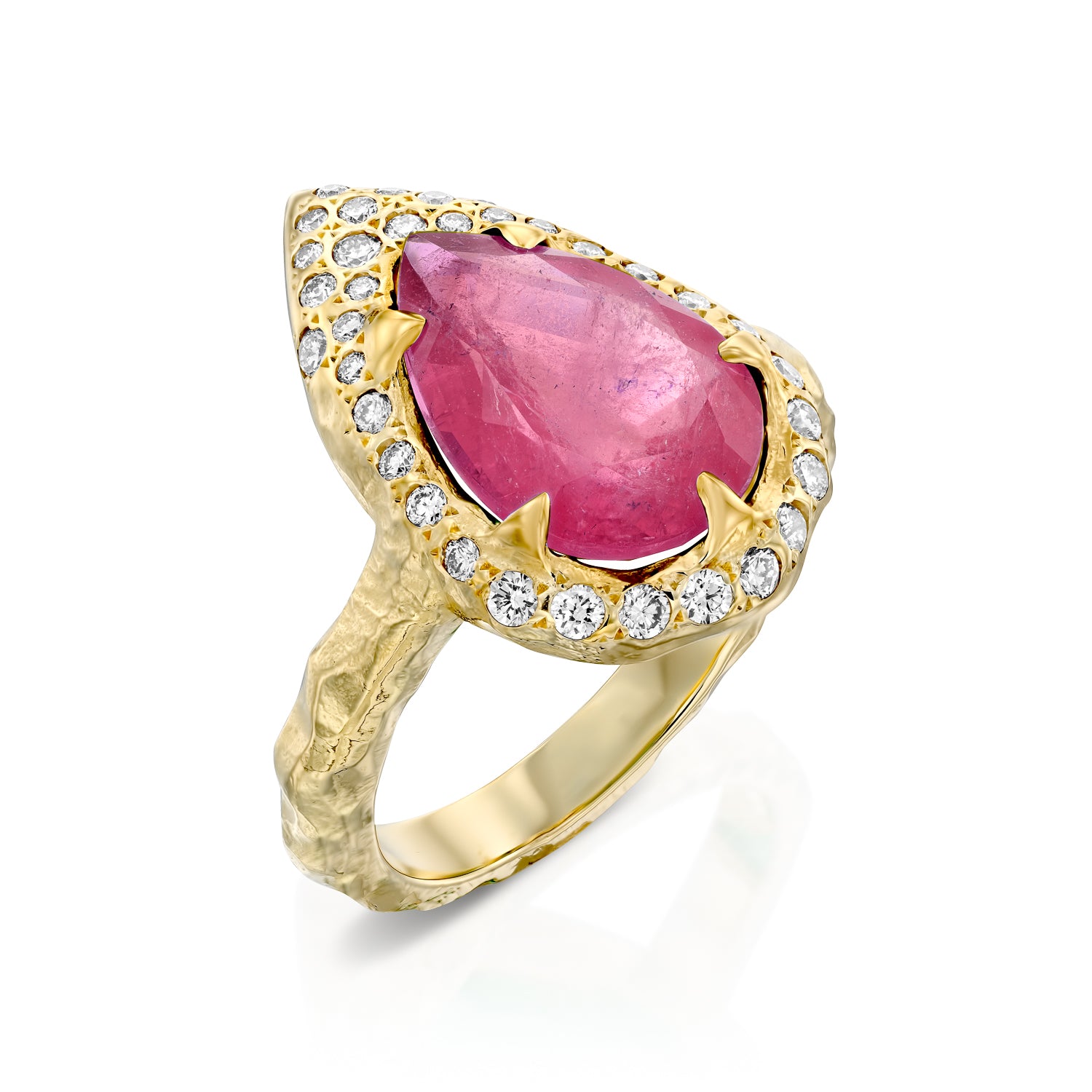 Mystic Eden Ring- Pink Toumraline
