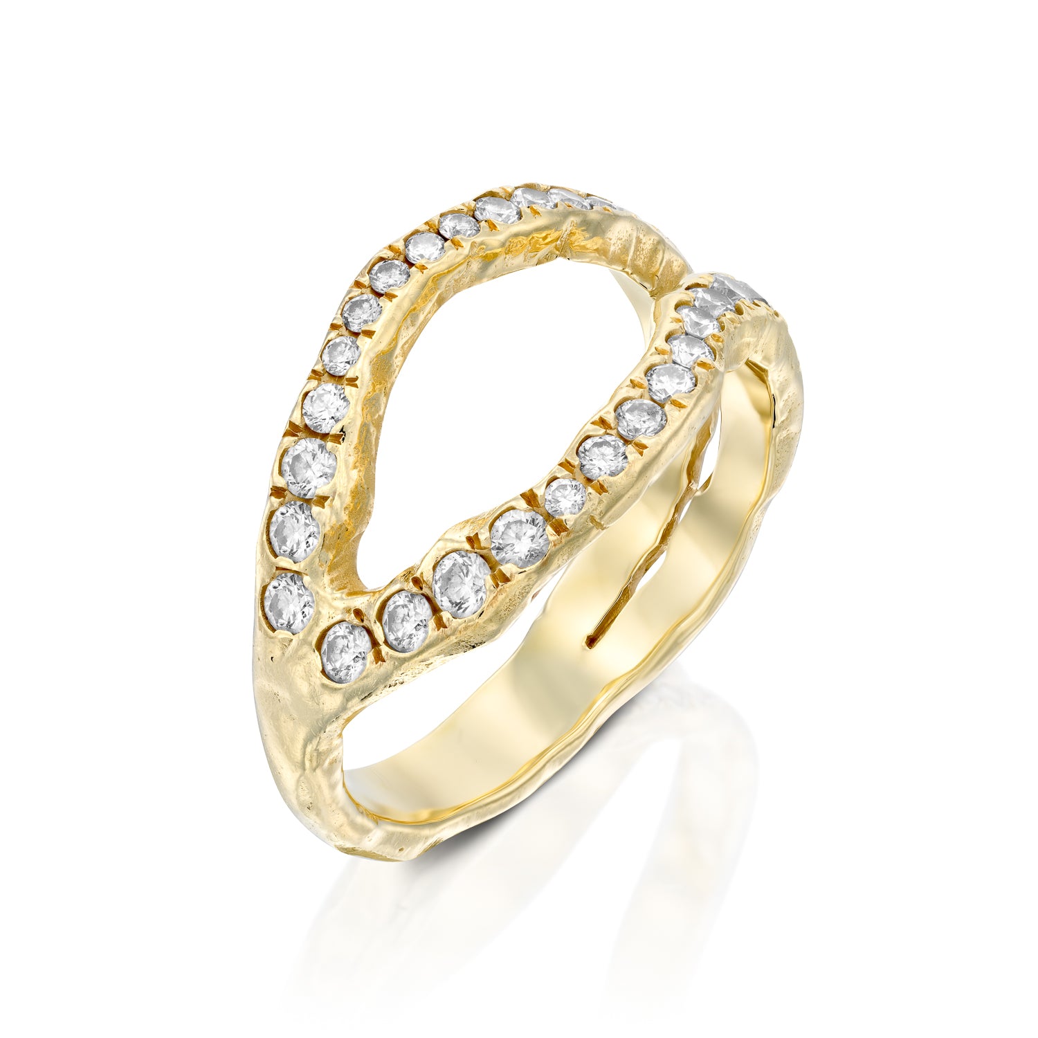 Adama Pave Diamonds Ring