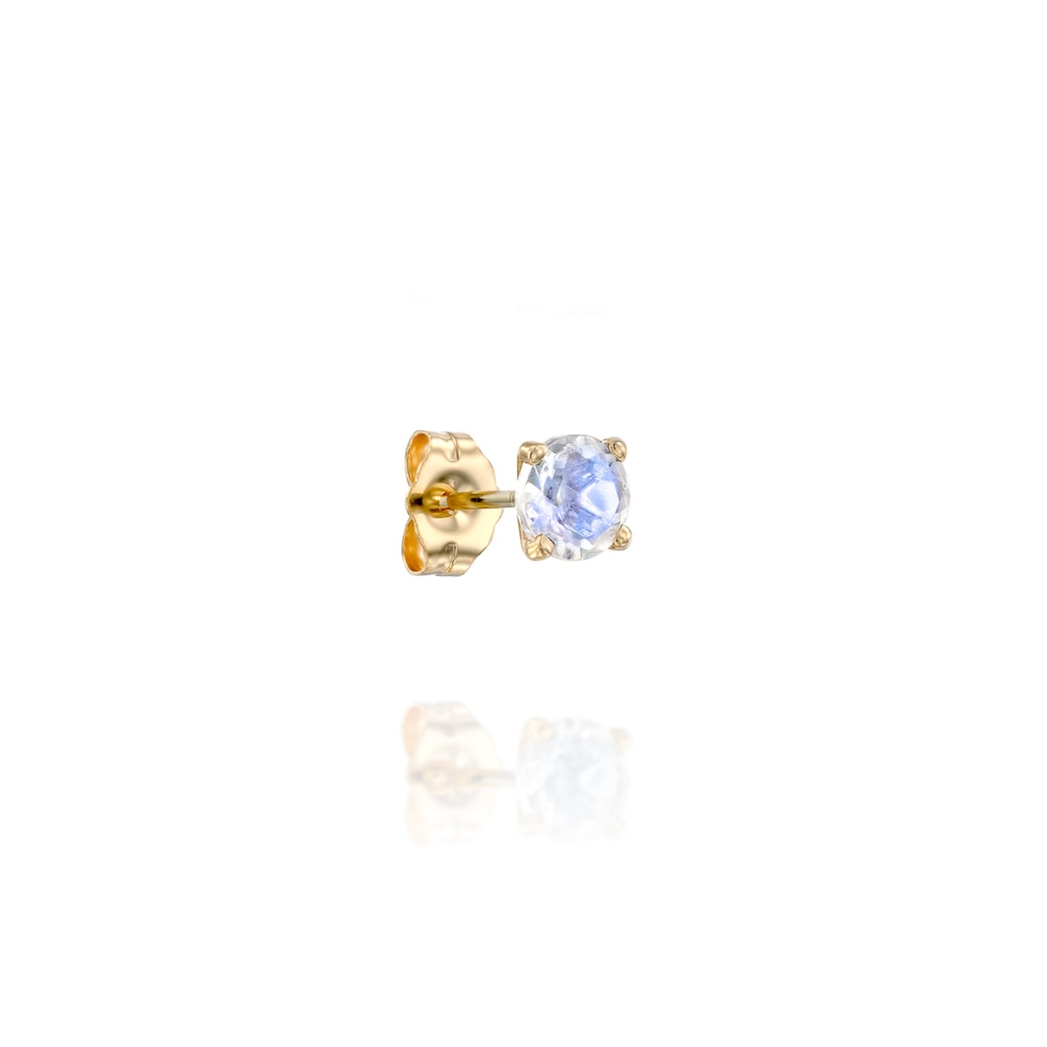 Medium Moonstone studs