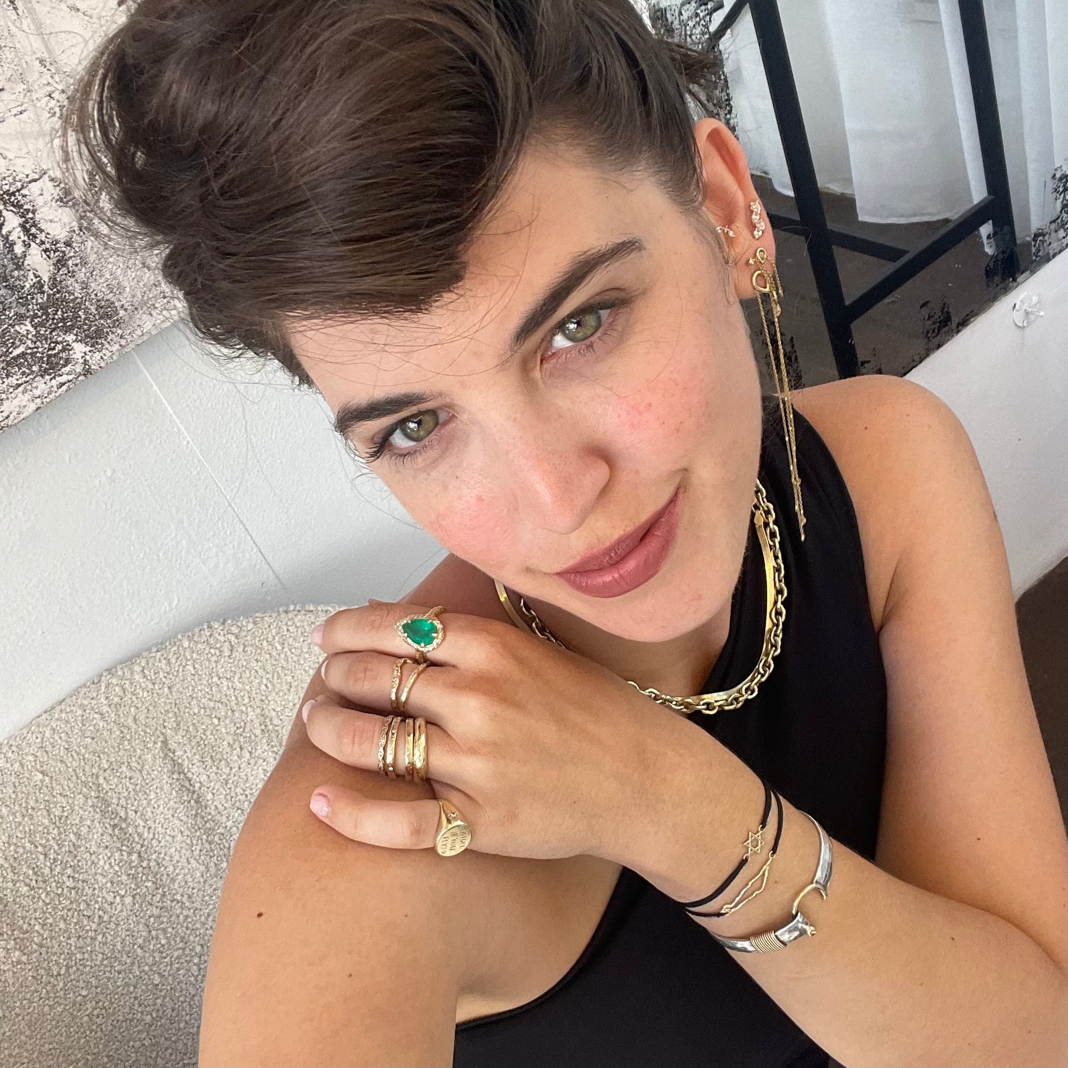 Macramé Israel Bracelet - 14K Gold