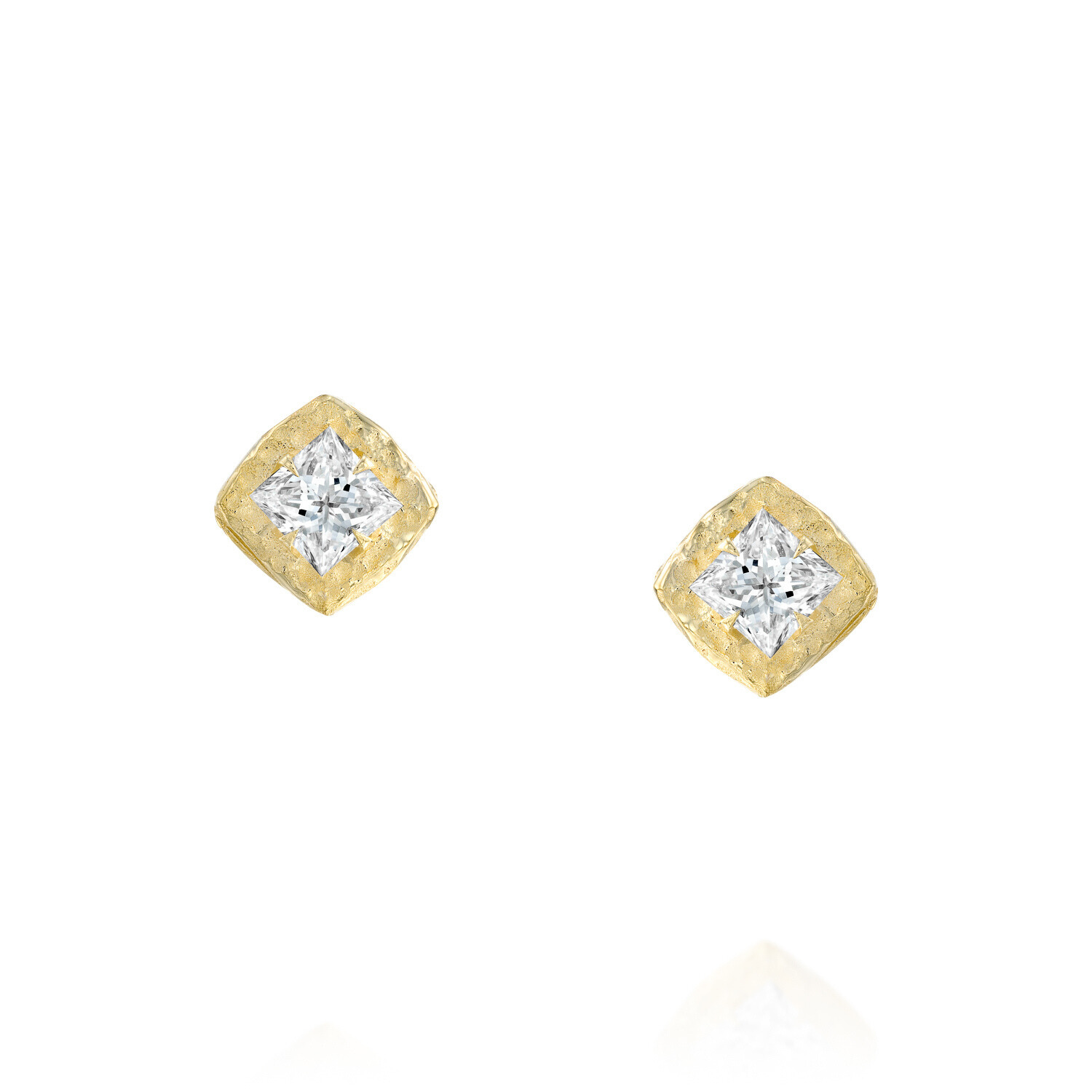 Princess Diamond Studs