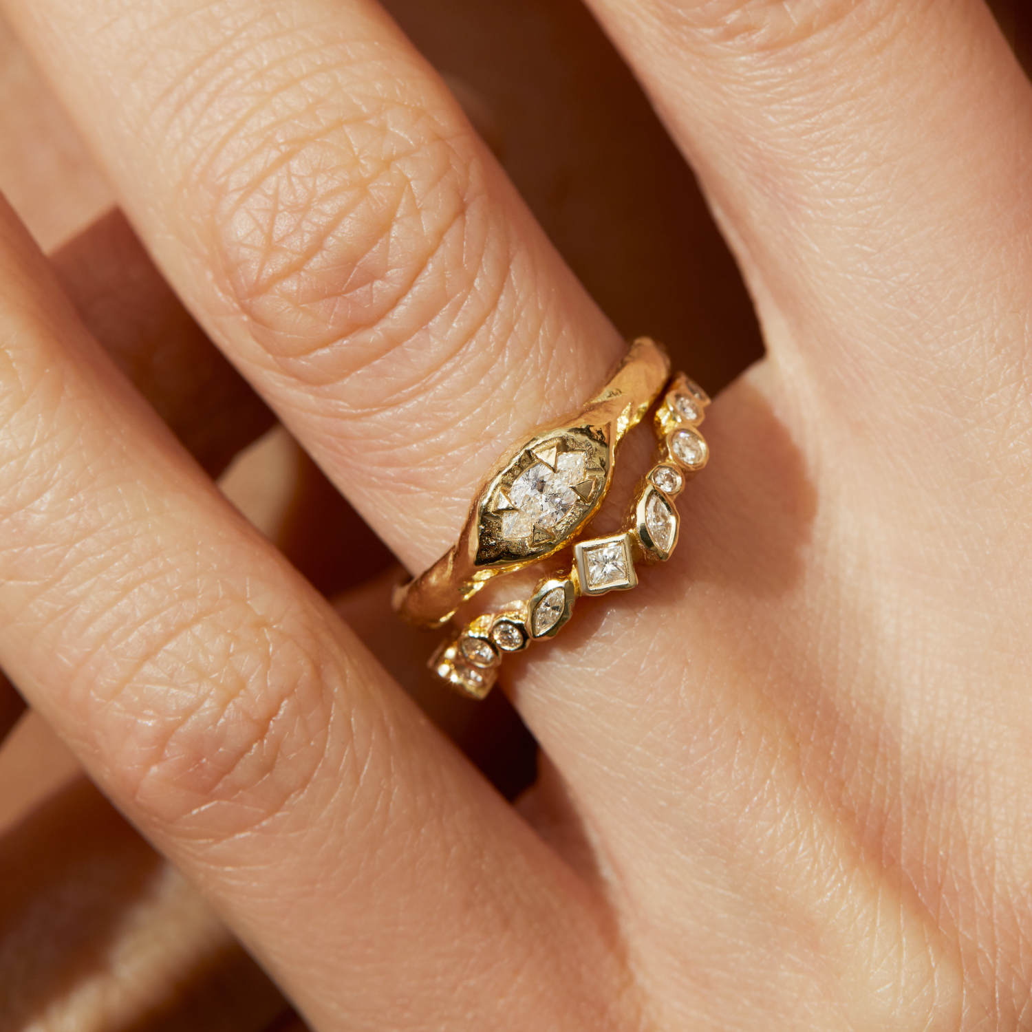 Mystic Eden Marquise Diamond Ring
