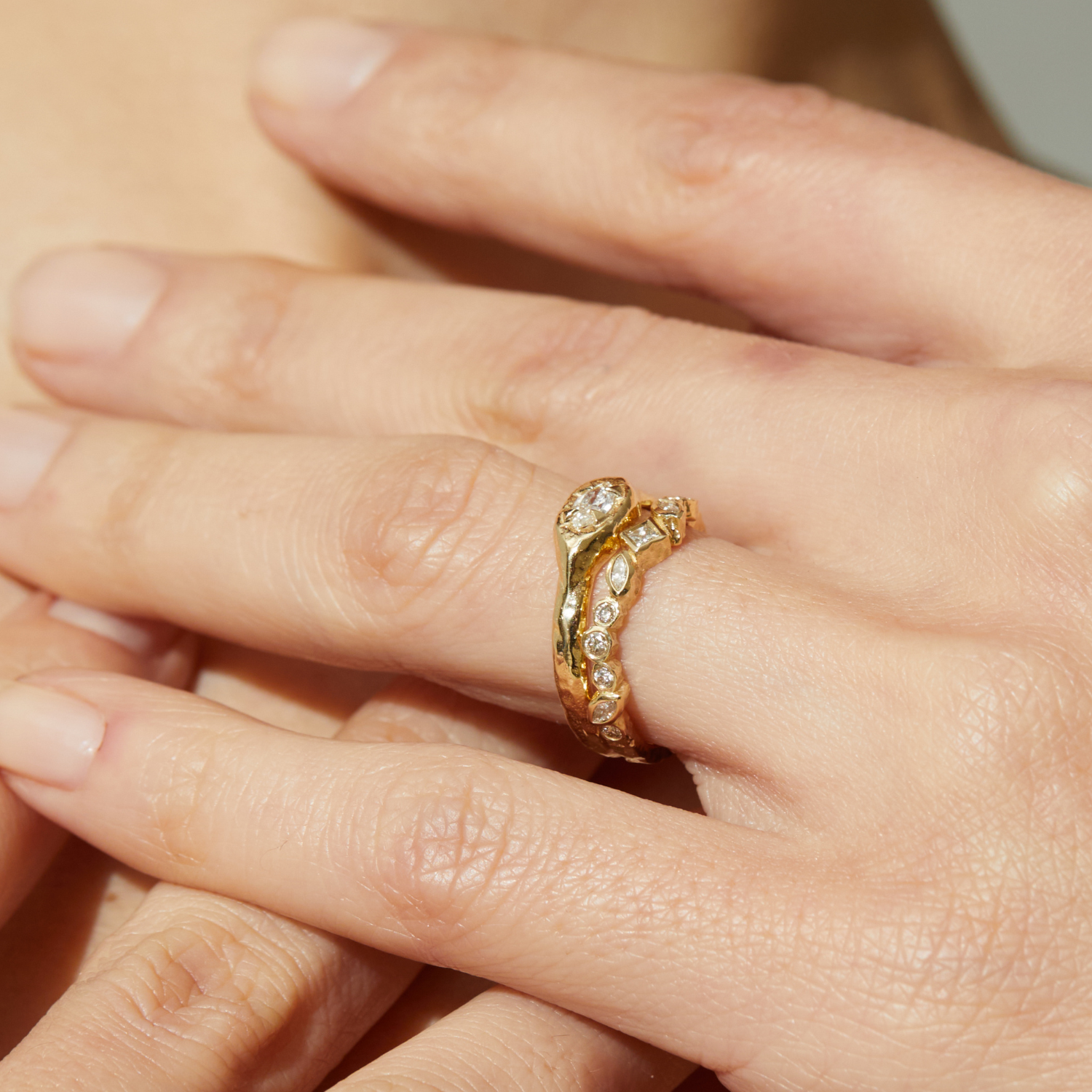 Mystic Eden Marquise Diamond Ring