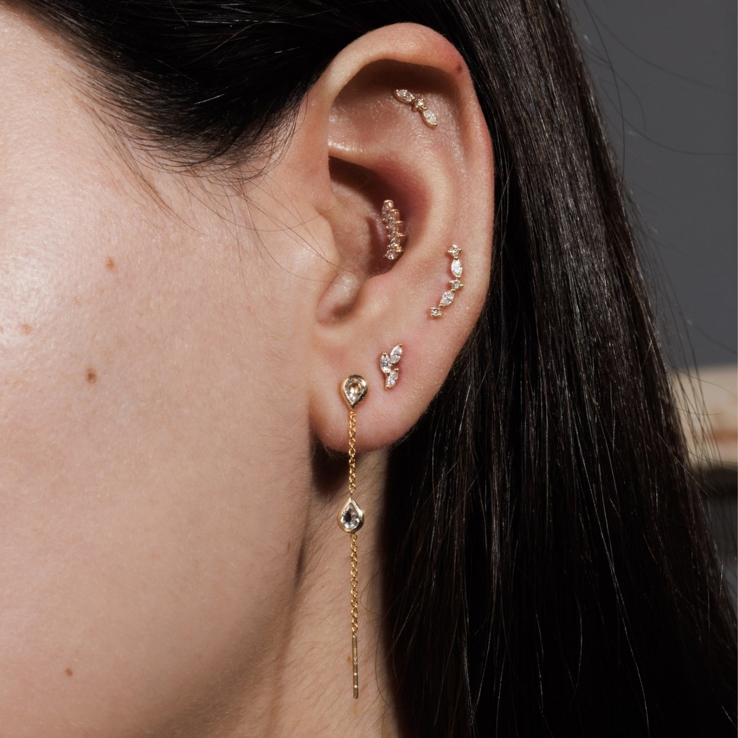 Twilight Earring- Diamonds
