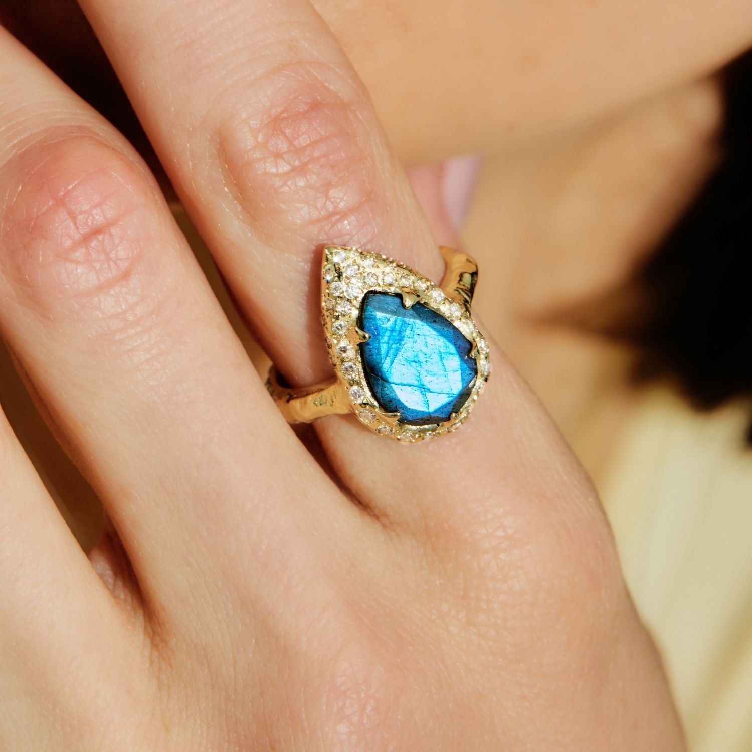 Mystic Eden Ring - Labradorite