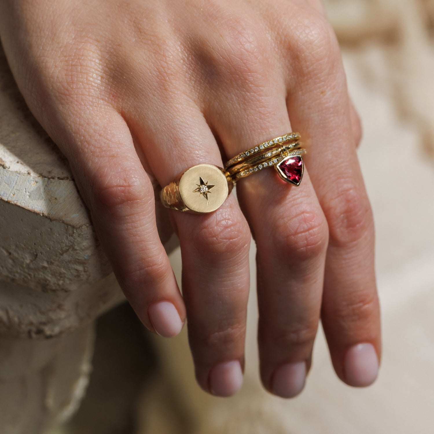 Amanda Ring - Pink Tourmaline