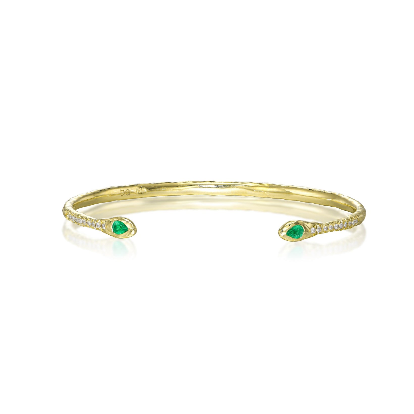 Cleo Emerald & Diamonds Cuff