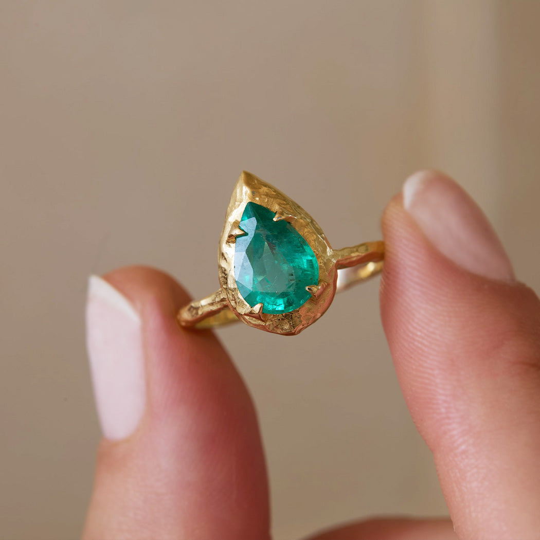 Baby Eden Ring- Emerald
