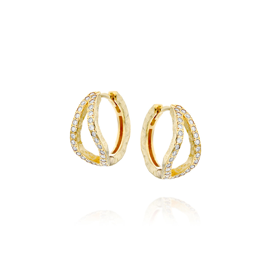 Mini Adama Hoops & Diamonds