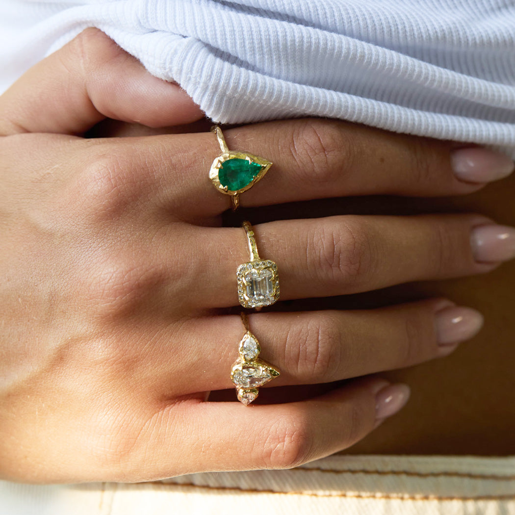 Baby Eden Ring- Emerald