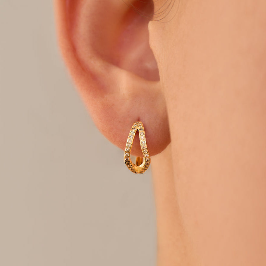 Mini Adama Hoops & Diamonds