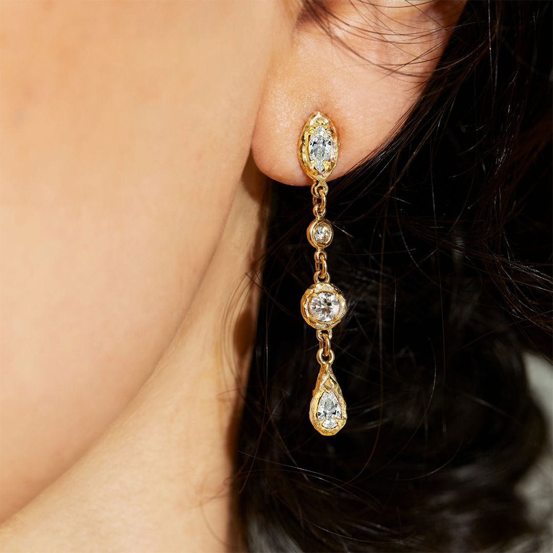 Dia Earrings - Diamonds