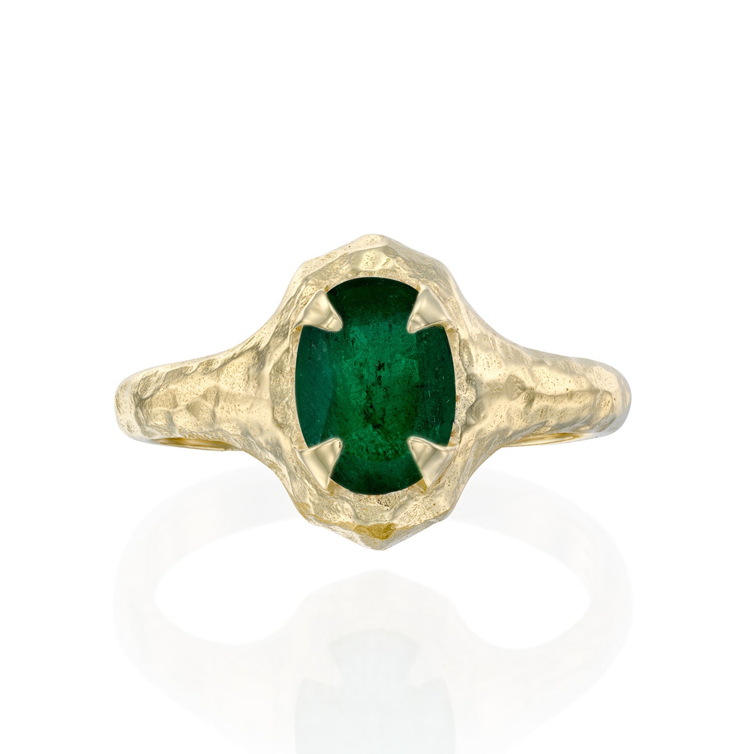 Mystic Temple Ring - Emerald