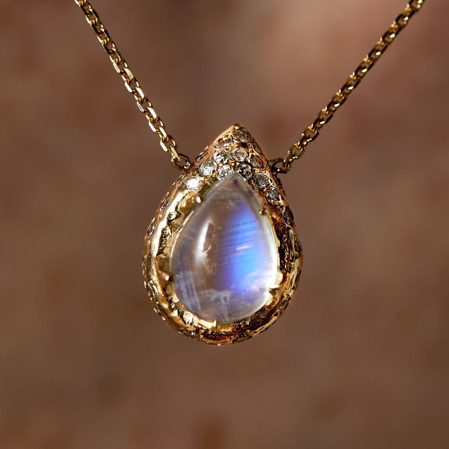 Mini Mystic Spell Necklace- Moonstone