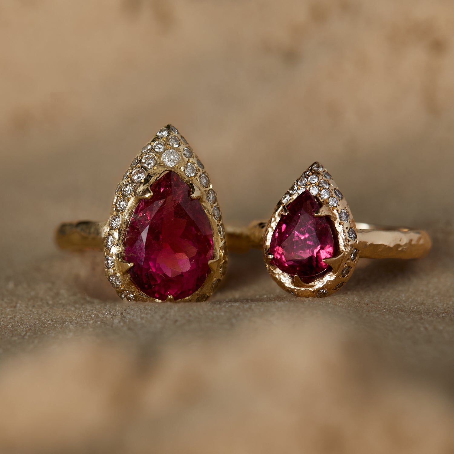 Mystic Eden Ring- Pink Toumraline
