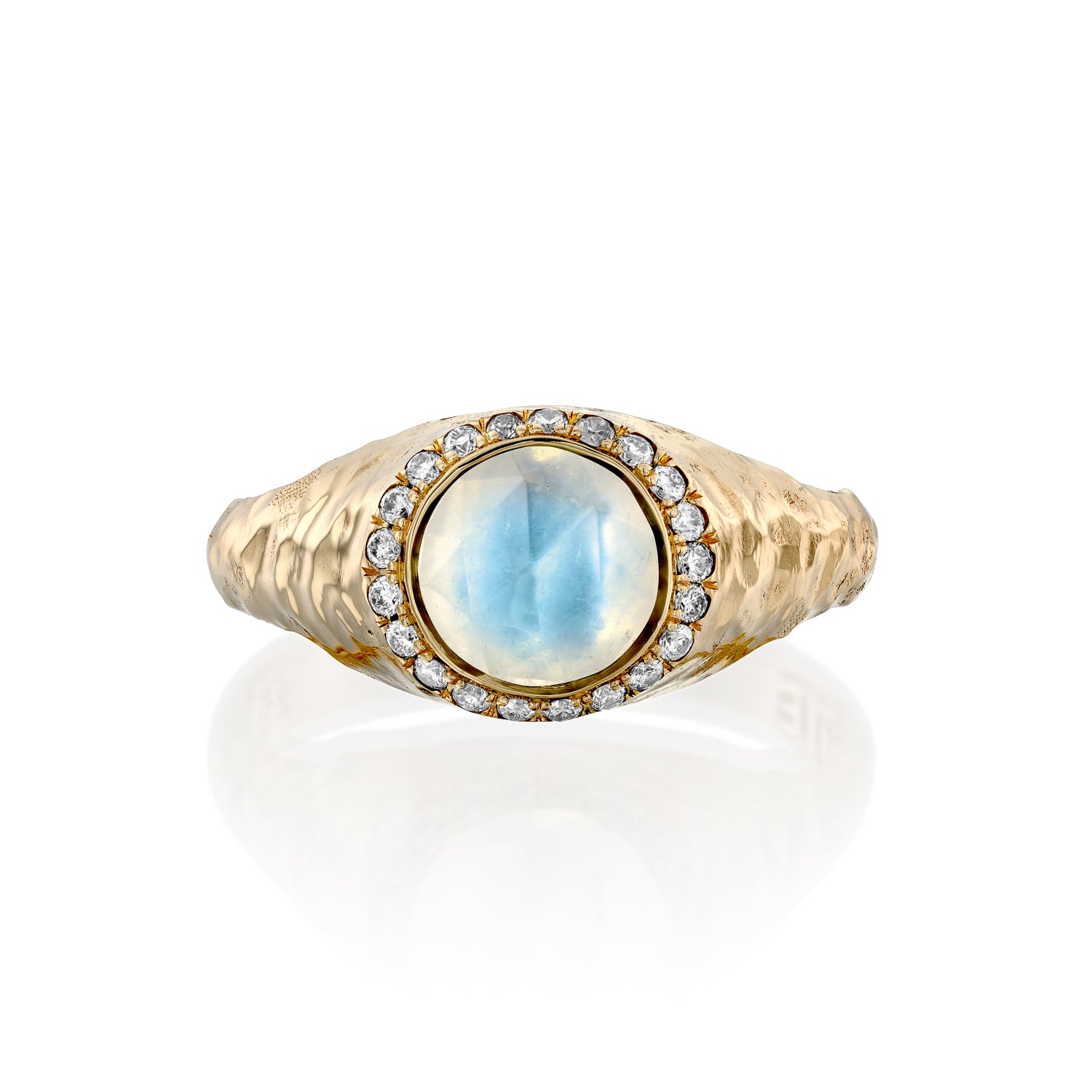 Zohar signet Ring-Moonstone