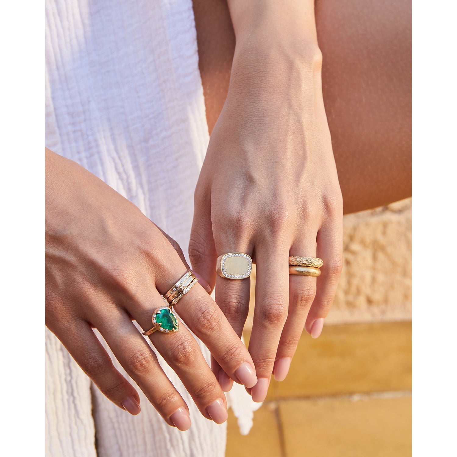 Stella Signet Ring - Danielle Gerber Freedom Jewelry