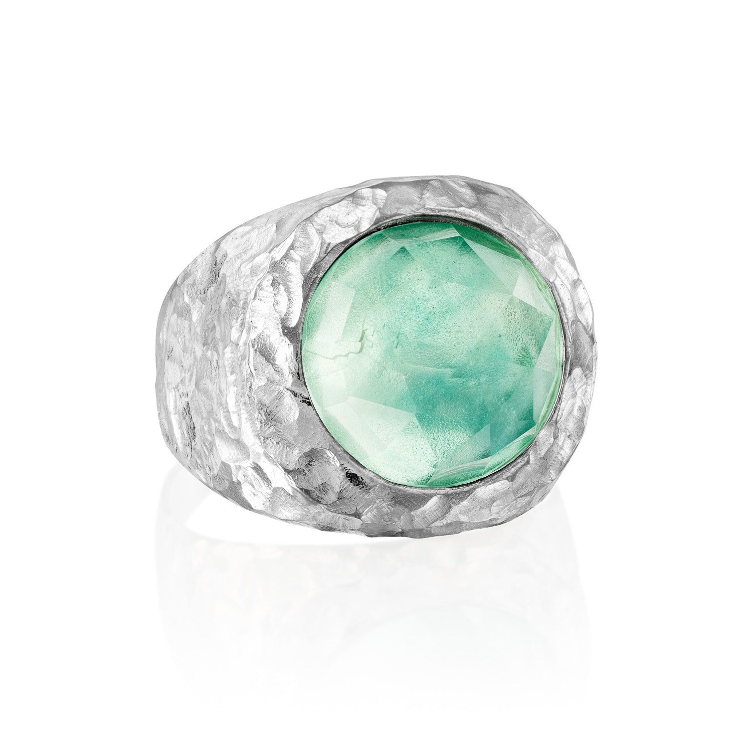 Theia Ring - Green Fluorite - Danielle Gerber Freedom Jewelry