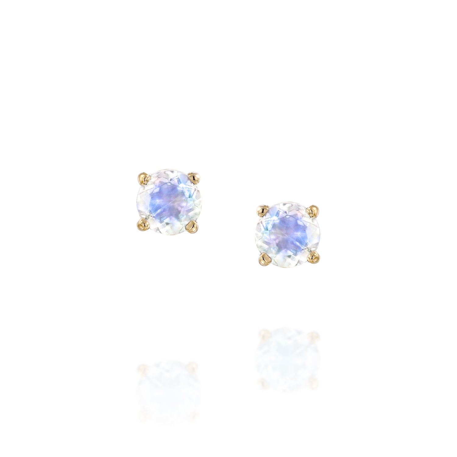 Big Moonstone studs - Danielle Gerber Freedom Jewelry
