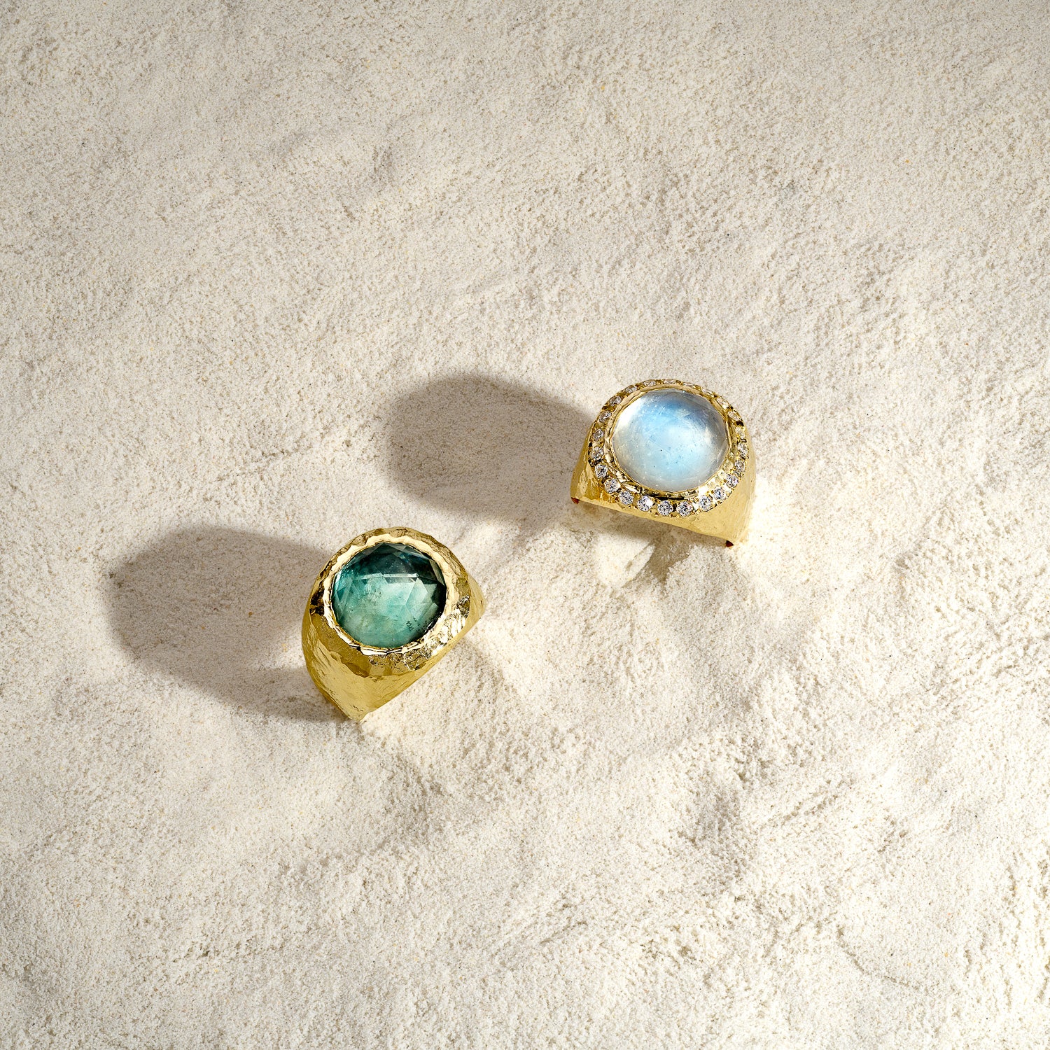 Theia Ring - Green Fluorite - Danielle Gerber Freedom Jewelry