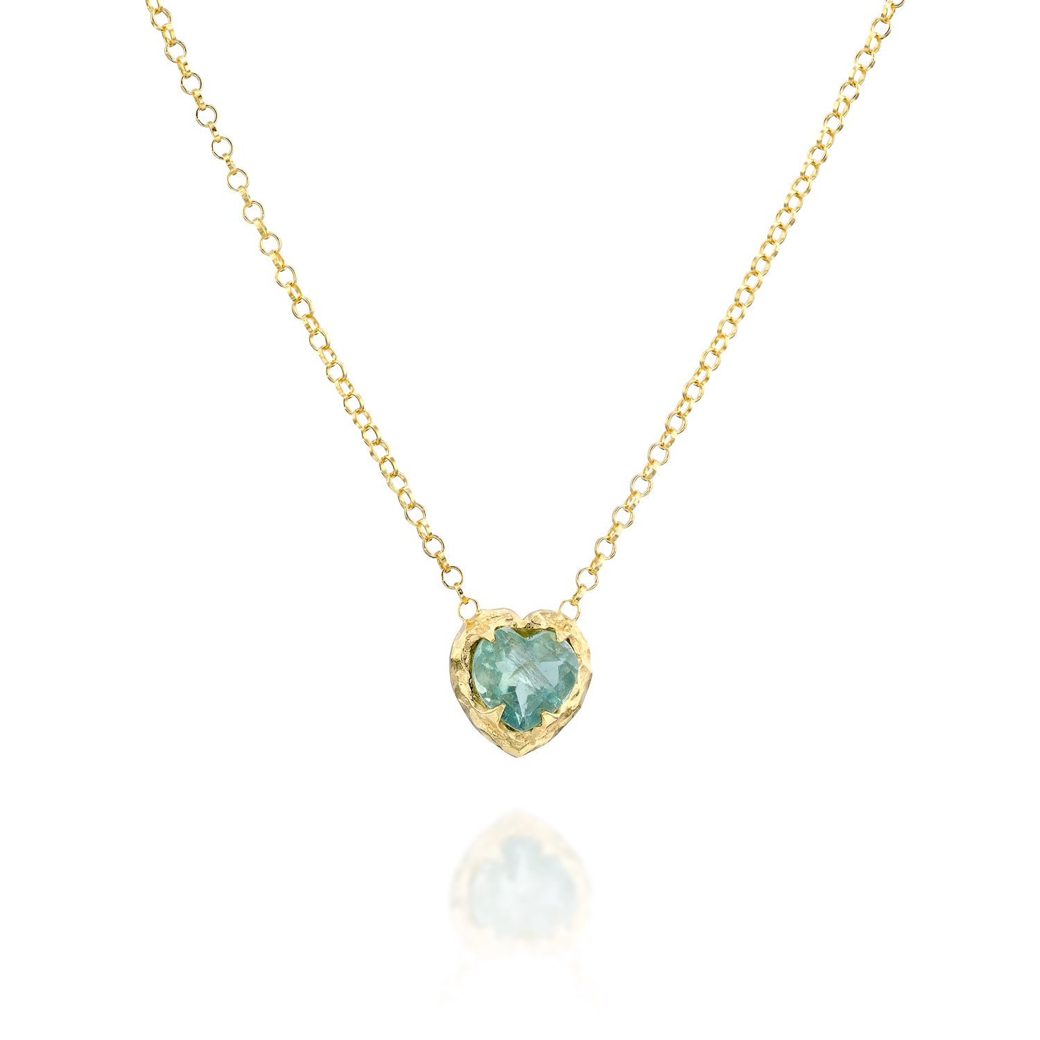 Baby Inanna Necklace &amp; Green Fluorite - Danielle Gerber Freedom Jewelry