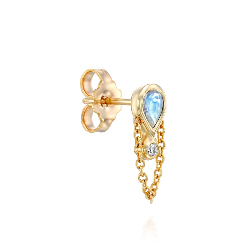 Jill earring - Moonstone