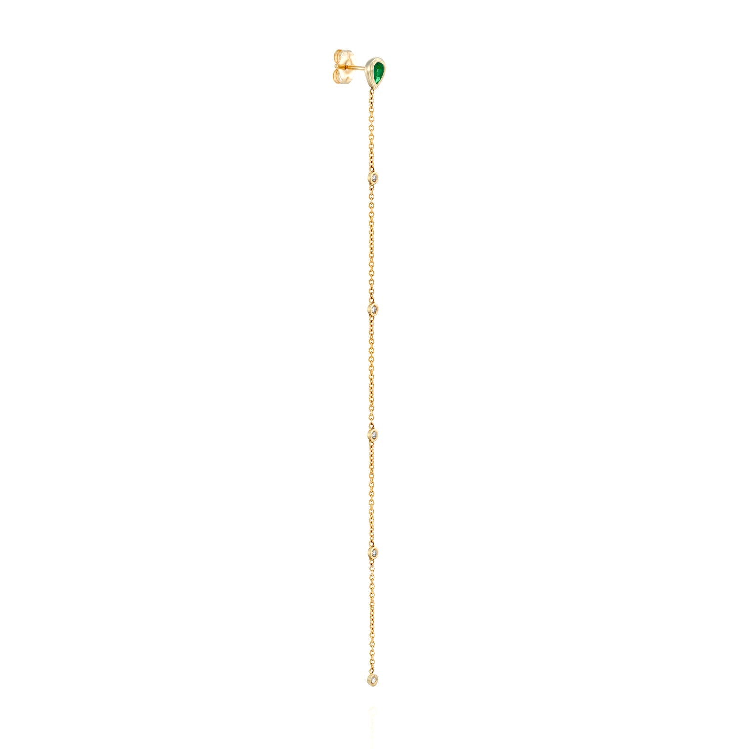 Tyra earring - Emerald