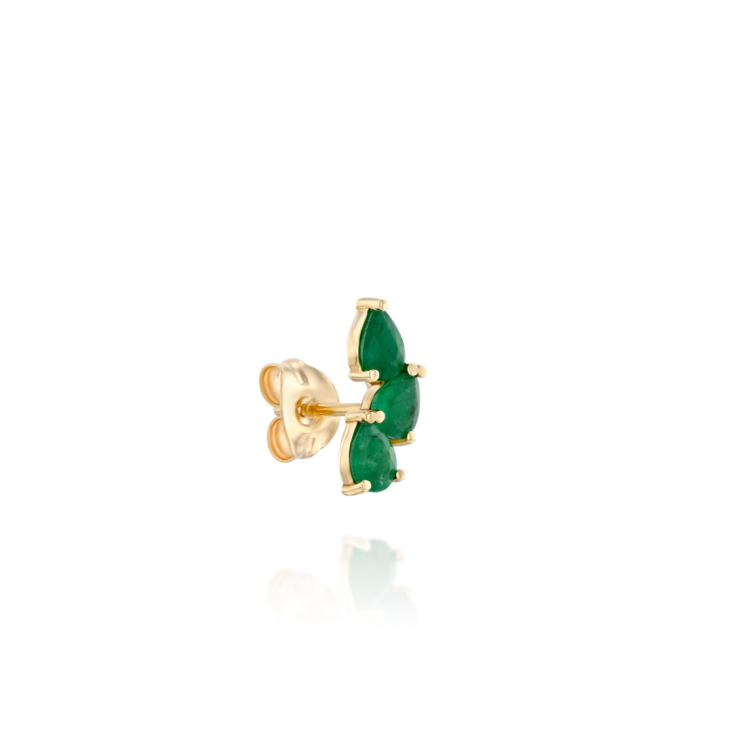 Rain Stud - Emerald