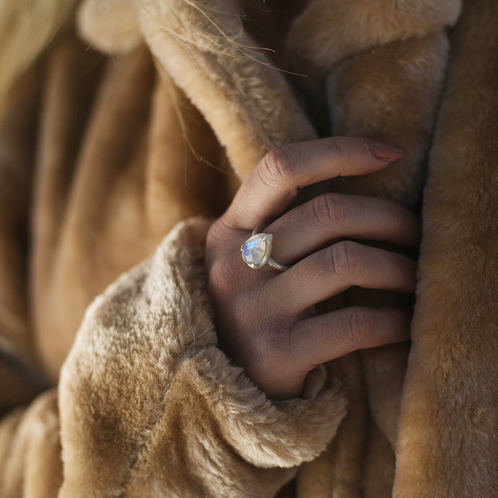 Eden ring - Moonstone - Danielle Gerber Freedom Jewelry