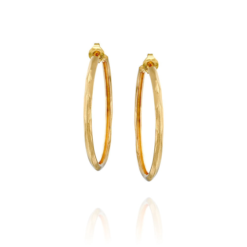 Big Eden Hoop Earrings - Danielle Gerber Freedom Jewelry