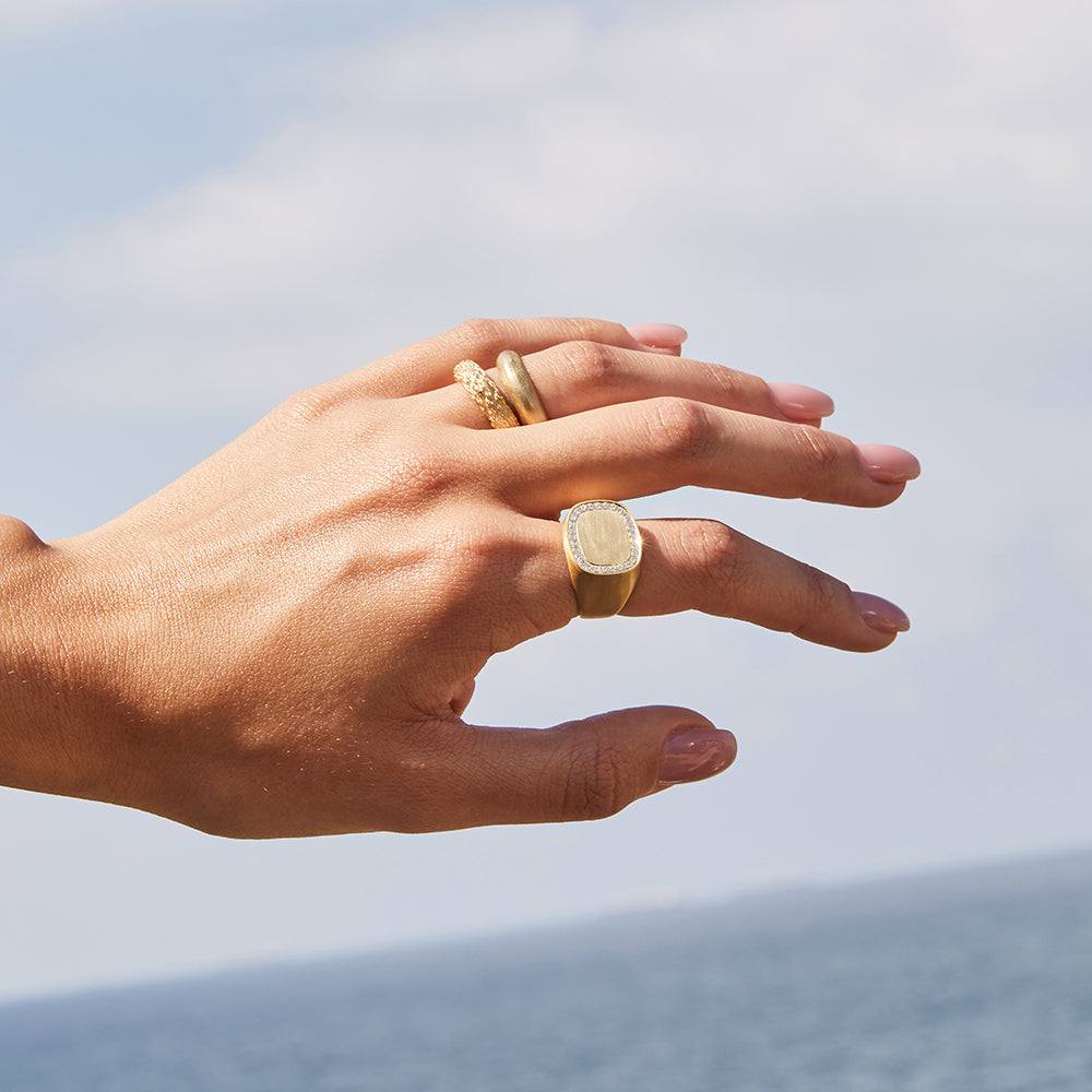 Stella Signet Ring - Danielle Gerber Freedom Jewelry