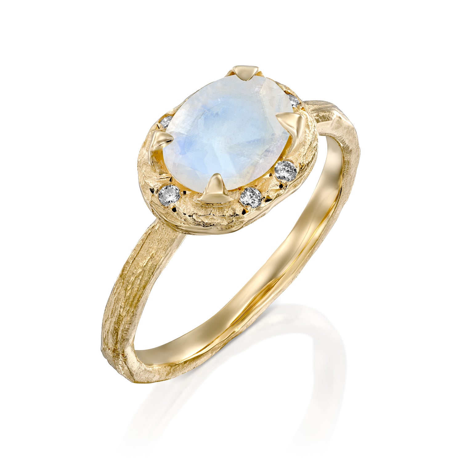 Eve Ring & moonstone - Danielle Gerber Freedom Jewelry