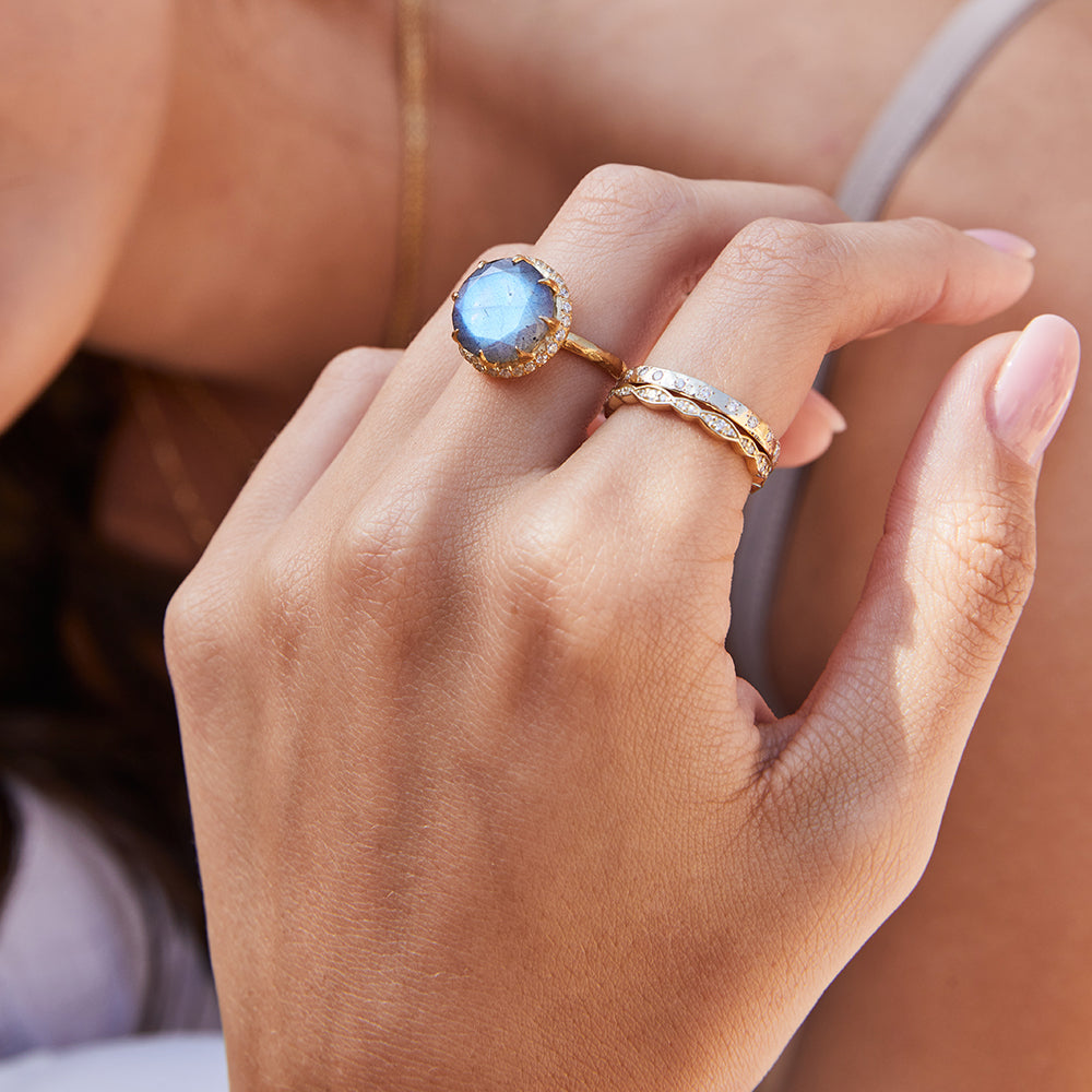 The Desert ring & diamonds - Danielle Gerber Freedom Jewelry
