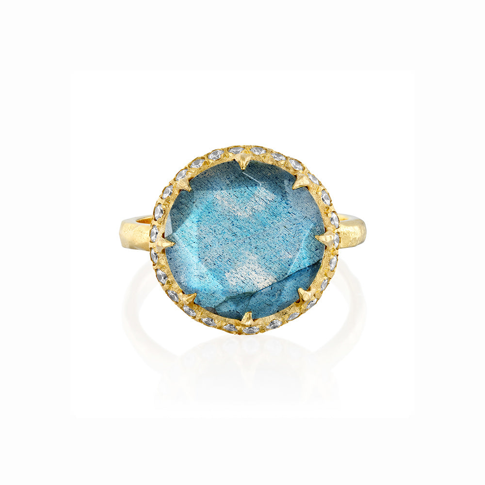 Freya Ring - Labradorite - Danielle Gerber Freedom Jewelry