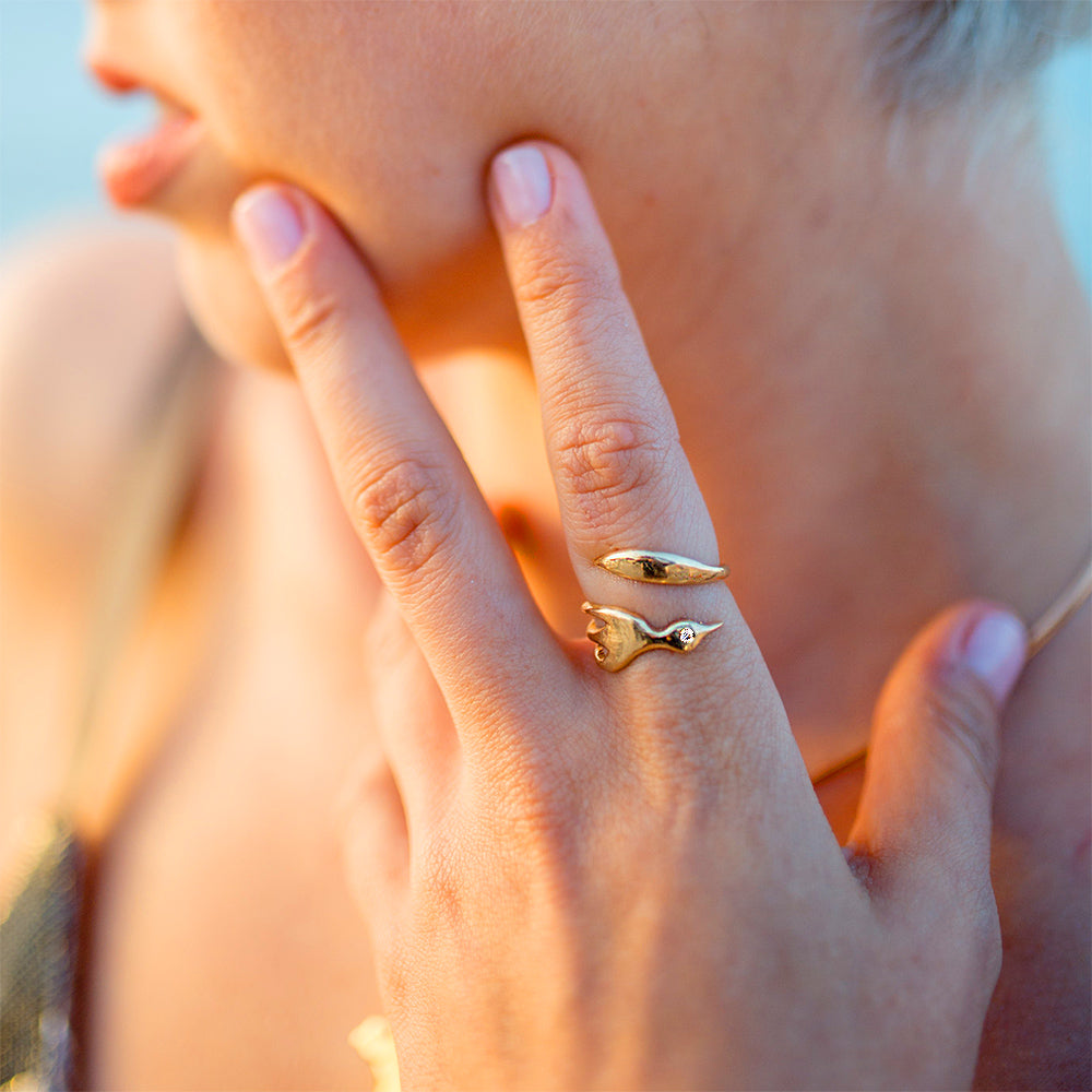 Phoenix Ring - GOLD - Danielle Gerber Freedom Jewelry